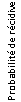 Zone de Texte: Probabilit de rcidive
