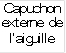 Capuchon externe de l’aiguille
