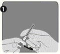 A close-up of a hand holding a needle

Description automatically generated
